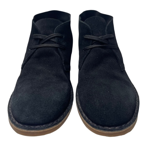 Supply Lab Men’s Black Soft Suede Chukka Boots - Picture 2 of 8